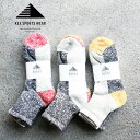 ソックス 靴下 メンズ 3足セット マルチカラー 25-27cm 配色 ネイビー グレー ブラック キースポーツ KEE SPORTS 3P MULTI COLOR SOCKS