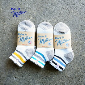 【あす楽】靴下 ソックス ミラー ラインソックス 3Pソックス ソックス 靴下 リブソックス 23-25cm 無地 ホワイト レディース Miller 3P Short length line socks