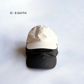 O/EIGHTH オーエイス キャップ 帽子 ベースボールキャップ 6パネル メンズ レディース 6PANNEL CAP【OH】 6パネルキャップ OH OHC1STD おしゃれ ブランド 日本製 綿 コットン サイズ3 オフホワイト チャコール 男性 女性 大人 丸顔 四角顔 シンプル