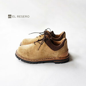 EL RESERO GZ MOUNTAIN BOOTS -BEIGE SUEDE/RUG SOLE }Eeu[c u[c XG[h }EeV[Y C Y Vv mEFCW U[ XEF[h  uh 25cm 25.5cm 2