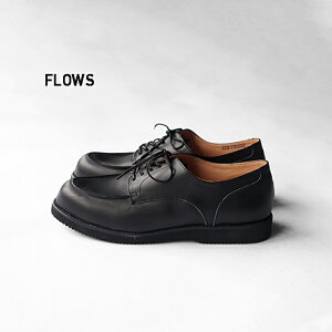 FLOWS �t���[�Y 5EYELET APRON - CALF LEATHER 5�A�C���b�g�G�v���� �J�[�t���U�[ �_�[�r�[�V���[�Y �G�v�����t�����g ���v ���U�[�V���[�Y �v�C �O�H�� �����Y �V���v�� ������� �u�����h �r�u���� 