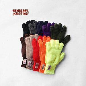 NEWBERRY KNITTING �j���[�x���[�j�b�e�B���O�@Acrylic Short Wrist Glove �A�N�����V���[�g���X�g�O���[�u �O���[�u ��� �A�N���� �����Y �y�����y�Ή��z