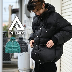 PHENIX COLLECTION �t�F�j�b�N�X�R���N�V���� LIGHT SHELL DOWN JACKET ���C�g�V�F���_�E���W���P�b�g �����Y �_�E���W���P�b�g �t�[�h�t�� 900FP �h�� �y�� 10�f�j�[�� 2WAY�W�b�v �A�E�g�h�A �o�R �~