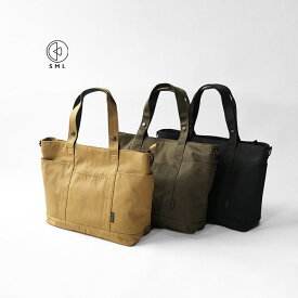 SML エスエムエル トートバッグ DEFORMATION TOTEBAG M ディフォメーショントートバッグM K903043 2WAY バッグ ショルダーバッグ おしゃれ ブランド メンズ レディース 速乾 通勤 通学 防水 無地 コヨーテ チャコール ブラック バックパック シンプル