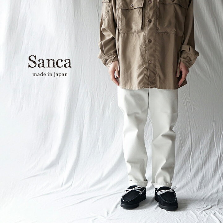 楽天市場】【30%OFFセール】Sanca サンカ ホワイトデニム ジーンズ 