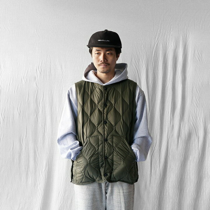 楽天市場】TAION タイオン ダウン ベスト MILITARY CREW NECK DOWN 