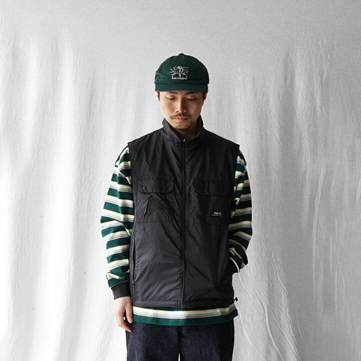 楽天市場】TAION タイオン NON DOWN MOUNTAIN REVERSIBLE W-ZIP VEST 