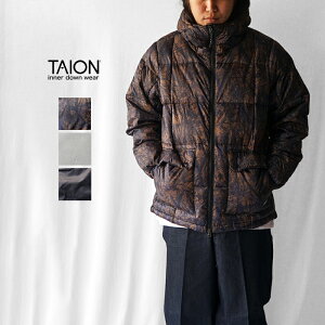 TAION �^�C�I�� �_�E�� MOUNTAIN PACKABLE VOLUME DOWN JACKET �}�E���e�� �p�b�J�u�� �{�����[�� �_�E���W���P�b�g TAION-102VZMT �h�� �A�E�^�[ ������� �u�����h �t�[�h S�T�C�Y M�T�C�Y L�T�C�Y XL�T�C�Y 