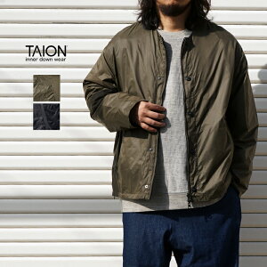 TAION �^�C�I�� NON DOWN MILITARY REVERSIBLE M65 W-ZIP LINER JACKET �m���_�E�� �~���^���[ ���o�[�V�u�� M65 W�W�b�v���C�i�[�W���P�b�g TAION-RM65WZNDML-1 �A�E�^�[ �_�u���W�b�v�W���P�b�g �J�W���A�� �����Y