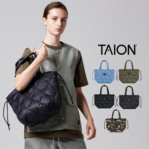 TAION �^�C�I�� Military Down Tote Bag M - Soft Shell �~���^���[ �_�E���g�[�g�o�b�OM-�\�t�g�V�F�� TAION-TT02ALSML-1-M �В��o�b�O �g�[�g�o�b�O �X�g�����O�o�b�O 2WAY M�T�C�Y A4�T�C�Y �J�o�� �o�b�O �w�`
