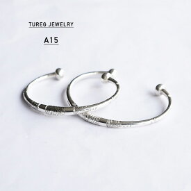 TUAREG JEWELRY トゥアレグジュエリー A15 バングル シルバージュエリー ブレスレット ジュエリー シルバー925 シルバー レディース メンズ ペア 男女 シンプル トゥアレグ族 ブランド アクセサリー 腕輪