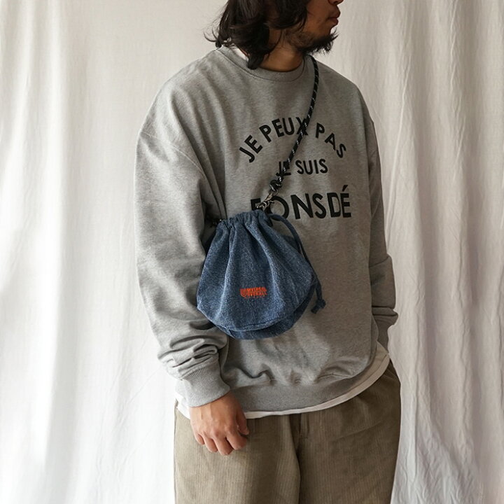 ファー巾着BAG - モカ / FREE WESTOVERALLS デニムW32 アイボリー817F 