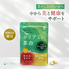 スペルミジン サプリ ケフラン 日本ケフィア ポリアミン革命 | スペルミジン ポリアミン コエンザイムQ10 コエンザイム サプリメント