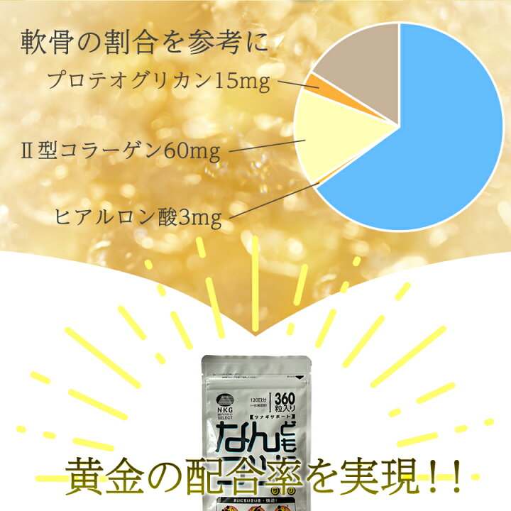 なんどもコツコツ サプリ 120日分 ヒアルロン酸 コラーゲン なんどもコツコツサプリ 2袋セット DyDoヘルスケア ロコモプロ プロテオグリカン 配合 約1ヶ月分 200mg×60粒 軟骨成分 筋肉成分 ヒアルロン酸 コラーゲン コンドロイチン イミダゾールジペプチド 健康 サプリメント メール便送料無料SPL DyDoロコモプロ30日分S01-01 DDLP30-03P