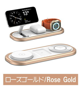 3 in 1 CX[dXe[VhbN spCX[d 15wC ̃foCXp iPhonep[d 3䓯[dpbh iPhone 15/14/13 p MagSafe [d AirPods 3/2/Pro pC Apple CX