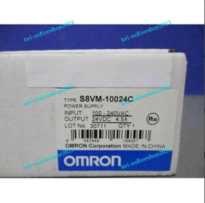 yViKiōzOMRON I S8VM-10024C 24VDC 4.5A p XCb`dy6ۏ؁z