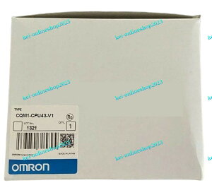 yViKiōzOMRON/I CQM1-CPU43-V1 vO}uRg[y6ۏ؁z