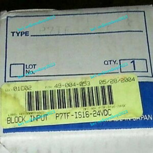 yViKiōzOMRON P7TF-IS16-DC24 PLC I/O Input Base P7TFIS16 P7TF-1S16 Iy6ۏ؁z