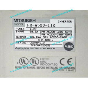 �y�V�i���K�i���������ō��zMITSUBISHI �O�H�d�@ FR-A520-11K�� 6�����ۏ�