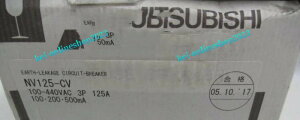 yViKiōzMITSUBISHI OHd@ NV125-CV 3P 125A 100E200E500mA Rdu[J[ RdՒfy6ۏ؁z