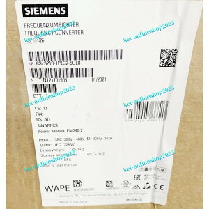 yViKiōzSIEMENS V[X Co[^ 6SL3210-1PE32-5UL0 PM240-2 480V 132kW y6ۏ؁z