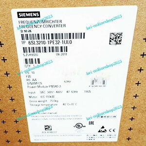 yViKiōzSIEMENS V[X Co[^ 6SL3210-1PE32-1UL0 PM240-2 480V 110kW y6ۏ؁z