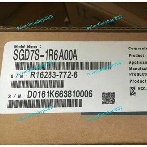 �y�V�i�����������zSGD7S-1R6A00A Servo Drive SGD7S 1R6A00A �y6�����ۏ؁z