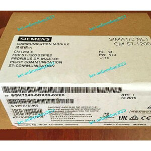 �y �V�i���������� �zSiemens S7 1200 6GK7243-5DX30-0XE0 6GK72435DX300XE0 6GK7 243-5DX30-0XE0�y6�����ۏ؁z