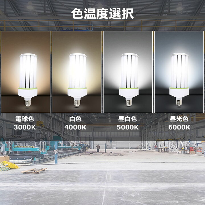楽天市場】【5個セット】コーン型 LEDライト LED電球 トウモロコシ型 