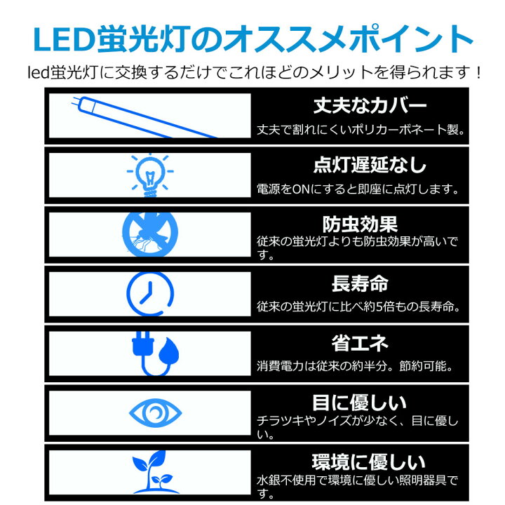 楽天市場 送料無料 二年保証 グロー式工事不要 Led蛍光灯 40w形 直管 1cm Led直管蛍光灯 Led蛍光灯 40w型 40形 40型led キッチンライト おしゃれ Ledライト Led蛍光管 Led 蛍光灯 直管型led 直管形led蛍光灯 Ledベースライト Ledランプ 両側給電 長寿命 高輝度