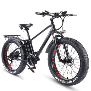 �y���Ԍ���ő唼�z�z�t�@�b�g�o�C�N fatbike 26�C���`�d���A�V�X�g���]�ԃt�@�b�g�o�C�N���ō������聚21�i�M�A�ϑ� 48v 750w 24Ah��e�ʃo�b�e���[�f�B�X�N�u���[�L