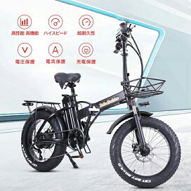 PHILODO 26インチ 電動自転車 ファットバイク26*4.0迫力の極太タイヤ 