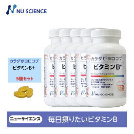 ニューサイエンス カラダがヨロコブビタミンB 粒タイプ 240粒 約2ヵ月分x 5個セット