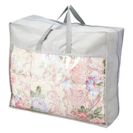 【18日限定★P3倍】ギフト 内祝い 花浪漫 羽根ふとんバッグ入り（ダウン5%） ピンク HRU-510BL/PI｜送料無料 結婚内祝い 出産内祝い お祝い お礼 お返し 引き出物 ご挨拶 快気祝い 香典返し 記念日 誕生日 バレンタイン 2026