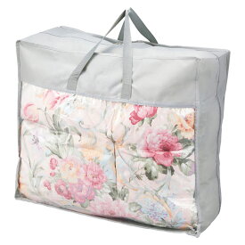 【18日限定★P3倍】ギフト 内祝い 花浪漫 羽根ふとんバッグ入り（ダウン20%） ピンク HRU-520BL/PI｜送料無料 結婚内祝い 出産内祝い お祝い お礼 お返し 引き出物 ご挨拶 快気祝い 香典返し 記念日 誕生日 バレンタイン 2026