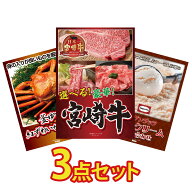 景品 パネル 目録 3点セット 選べる 宮崎牛 紅ズワイガニ 1kg ハーゲンダッツ アイス ビンゴ 結婚式 二次…