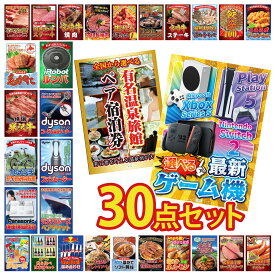 【ポイント10倍★9日から】景品 パネル 目録 30点セット 選べる 最新ゲーム機 選べる 温泉旅館 ペア チケット ランチクルーズ ペア チケット Dyson 空気清浄機 Dyson コードレスクリーナー ビンゴ 結婚式 二次会 披露宴 会社イベント ゴルフコンペ 忘年会 抽選会