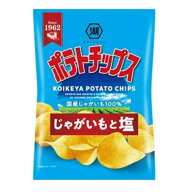 湖池屋　ポテトチップス じゃがいもと塩　55g　T4901335118971　湖池屋　ポットチップス　国産じゃがいも…