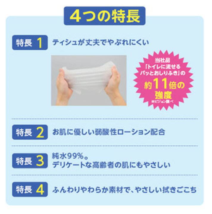 楽天市場】ピジョン ハビナース やぶれにくいタイプのおしりふき 72枚入 介護用品 T4902508102971 : 景品販売