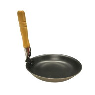 ステンレス製 親子鍋 16cm T-4589841721931 親子丼鍋 玉子とじ鍋 小鍋 一人用鍋 木柄 フライパン 軽量 IH…