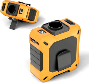 腰掛け扇風機 強力 ベルトファン 【2025新型&1台5役】1-100風速無段階調整可能 8000mAh大容量 26時間動作 暴風レベル18850RPM ブラシレスモーター搭載 LED残電/風速段階表示 USB-C/USB-A対応 首掛け・腰