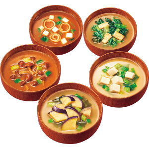 アマノフーズ フリーズドライ いつものおみそ汁5種セット(10食) ギフト 贈り物 お中元 お歳暮 お祝い 内祝い お返し 粗品
