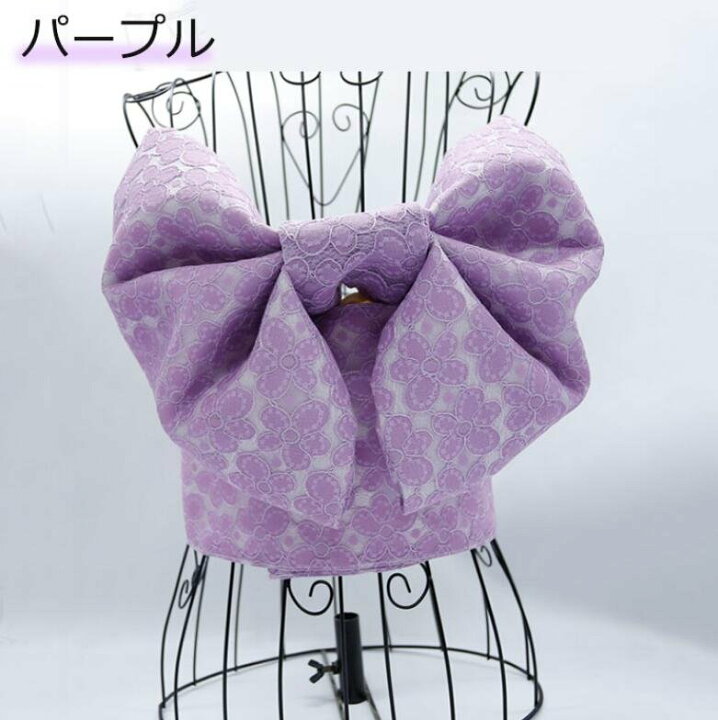 楽天市場】作り帯 レース レディース ワンタッチ帯 花 単品 ジュニア 