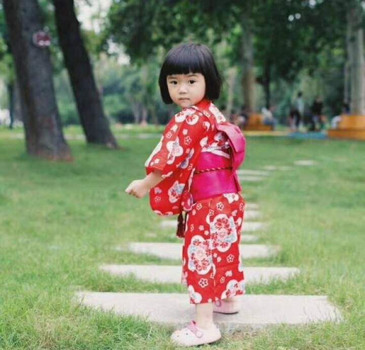 楽天市場】七五三 着物 子供 キッズ 女の子 着物ドレスセット 4点 