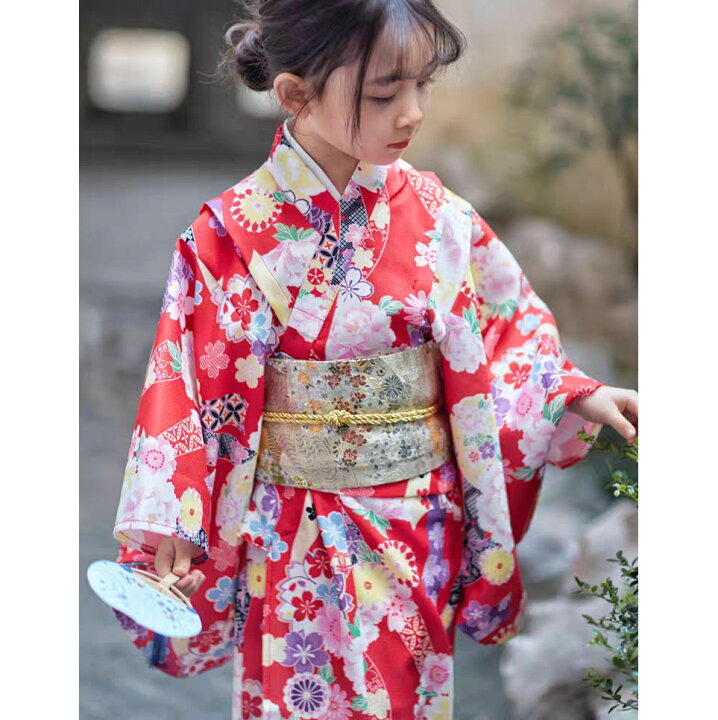 楽天市場】子供 キッズ 着物 女の子 2点 セット 端午の節句 七五三 