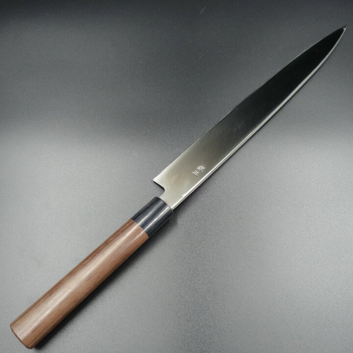 楽天市場】仙助 包丁 柳刃包丁 刺身包丁 270mm 銀三 ステンレス 紫檀 
