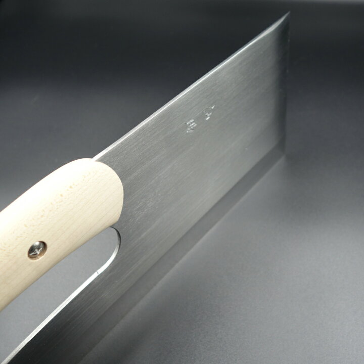 楽天市場】仙助 蕎麦包丁 麺切り包丁 安来鋼白紙二号 330mm メープル 