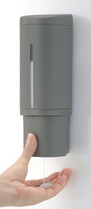 【10月1日~31日まで エントリーでポイント最大10倍】リッチェル ホバーSFディスペンサー500 ダークグレー シールフック 浴用用品 バスグッズ 洗面所 キッチン ソープディスペンサー 壁面収納