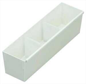 【10月1日~31日まで エントリーでポイント最大10倍】吉川国工業所 like-it(ライクイット) ST-01サッと取り出しインナーケースS(WH) ホワイト 小分け 仕切り 整理 引出し くつ下 4979625179599