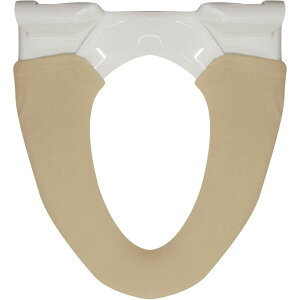 【10月1日~31日まで エントリーでポイント最大10倍】オカトー ナチュラル洗浄・暖房用便座カバー ベージュ トイレ用品 アクリル糸 シンプル おしゃれ かわいい 丸洗い可能 お手入れ簡単